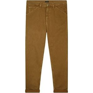 Teddy Smith Broek met rechte snit - Carpenter Dyed, Bruin, 40