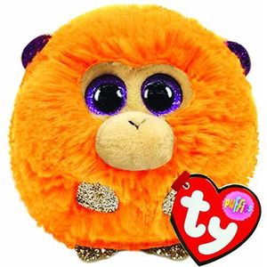 Ty UK Ltd 42514 Kokosnoot Monkey Puffies Pluche Speelgoed, Veelkleurig, 7cm