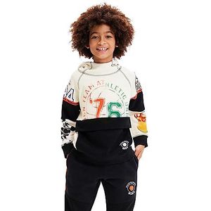 Desigual Sweat_Racne, 1021 Off White, 3/4, wit, S