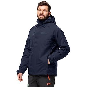 Jack Wolfskin Troposphere Ins jas, nachtblauw, S Heren