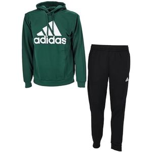 adidas Heren Sportkleding French Terry Hooded Trainingspak, Collegiaal Groen, M