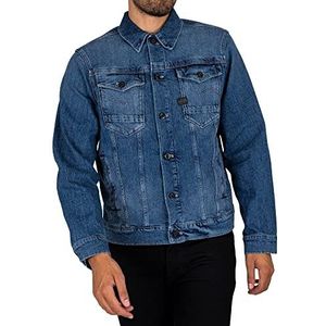 G-STAR Raw Arc 3D Herenjas, uniseks, Blauw (Faded Santorini D20086-c911-c767), XS