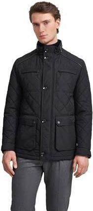 Tussenjassen - Zwart - Ruitsteek - Lange Mouwen - Zonder Capuchon