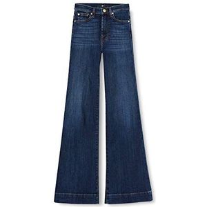 7 For All Mankind Moderne Dojo-jeans voor dames, Donkerblauw, 32
