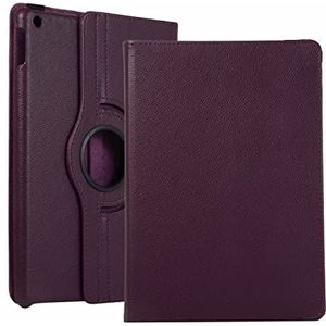 WANWANE beschermhoes voor ipad (10.2 inch), compatibel met 9e generatie iPad 2021 / 8e generatie 2020 / iPad met automatische activering (paars)