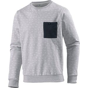 Blend 702451 Sweatshirt voor heren, grijs (Grey 70813 Stone Mix), XL