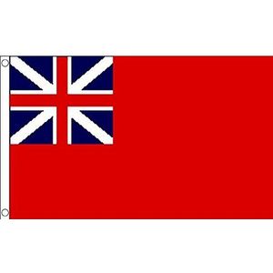 AZ FLAG Vlag van Groot-Brittannië Red Ensign Koloniaal 90 x 60 cm - Imperium Britse koloniaal 60 x 90 cm - vlaggen