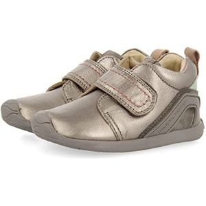 GIOSEPPO Ziri Baby enkellaarsjes van koperkleurig leer met metallic afwerking, Lood, 23 EU
