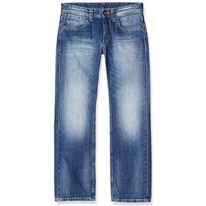 Pepe Jeans Kingston jeans met rits voor heren, Denim (11oz Sanfore Twist), 40W / 32L