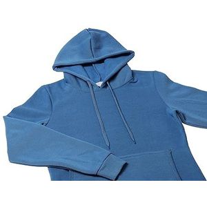 Sanika Modieuze trui hoodie voor dames, polyester, DENIMBLAUW, maat S, denimblauw, S