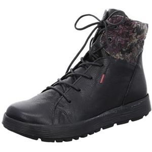 Think! Comoda licht gevoerde duurzame boots voor dames, 0000 zwarte combi, 41.5 EU