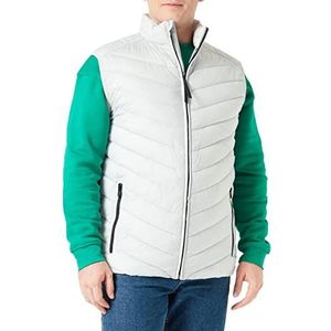 TOM TAILOR Uomini Lichtgewicht gewatteerd vest 1031473, 29767 - Rough Grey, XXL
