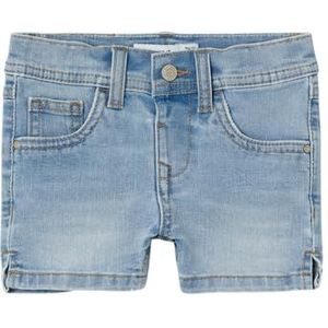 NAME IT NMFSALLI Slim DNM Shorts 9759-IC TB, blauw (light blue denim), 92 cm