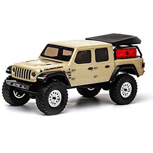 Axial 1/24 SCX24 Jeep JT Gladiator 4WD Rock Crawler Brushed RTR, beige/grijs/zilver