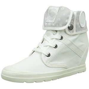 Palladium Pallaroute TW Sneakers, hoge dames, Wit D04 White Wind Chime Floral D, 37 EU