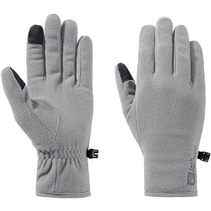 Jack Wolfskin Unisex Real Stuff Glove Handschoen, Slate Grey, M, grijs (slate grey), M