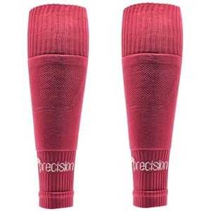 Precision - Voetbalsokken - Rood - Uniseks - 12 Kinderen UK tot 6 UK