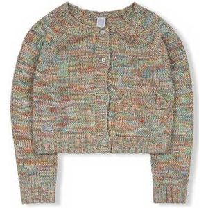 Tuc Tuc Meisjes tricot jas bruin Cattitude collectie, Bruin, 5 Jaar