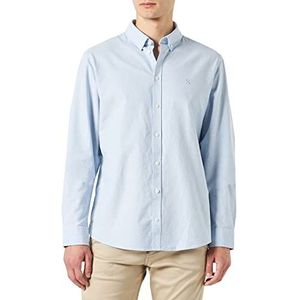 CASUAL FRIDAY Heren CFAnton LS BD Washed Oxford Shirt Hemd, 174030_Silver Lake Blue, S, 174030_silver Lake Blue, S