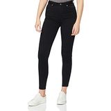 NA-KD Skinny jeans met hoge taille voor dames, Zwart, 34