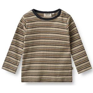 Wheat Baby-jongens T-shirt, 0181 Multi Stripe, 62 cm