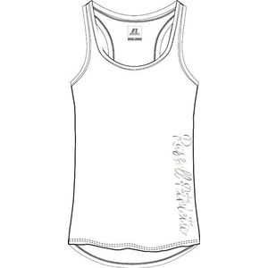RUSSELL ATHLETIC Dames Marie Mouwloze Tanktop, Wit, M
