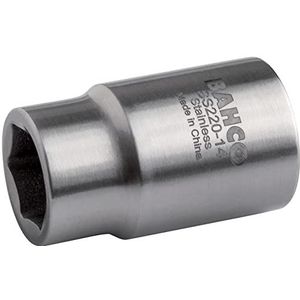 3/4"" Vaso Hex. Acero Inox 55