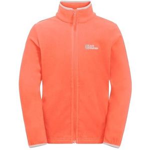 Jack Wolfskin Taunus K Fleecejack, digitaal, oranje, 12 jaar, meisjes, Oranje Digitaal, 12 Jaren