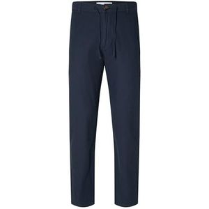 SELETED HOMME heren chino broek, Dark Sapphire, XXL