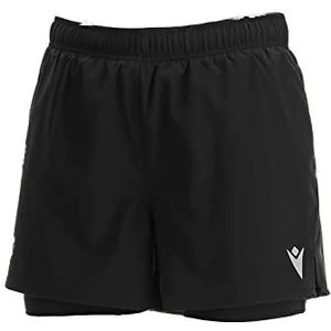 Macron Padel Cb Carolina Short Blk Damesshorts