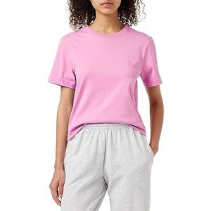 Beyond Now Bora GOTS Regular T-Shirt | Roze T-shirts voor dames VK | Lente T-shirt | Maat M