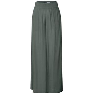 Cecil - Wide Legs - Crêpe Broek - Groen - Dames
