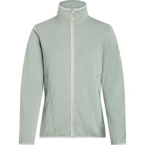 Mckinley Roto II Fleecejack voor dames, melange/green smoke, 42