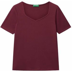 United Colors of Benetton T-shirt, Paars, L