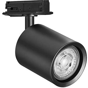 Ledvance 4058075756663 TRACKLIGHT railsysteem mini armatuurkop wit met GU10 voet kan worden uitgerust met een normale of slimme lamp slim WiFi loft achtig ontwerp IP20 bescherming Wit Gouden