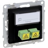 Stekkerdoos - SC/APC - Glasvezel - 2 Kabels - Duplex-adapter