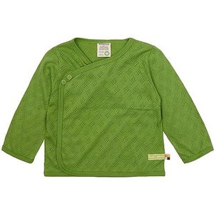 loud + proud Uniseks baby wikkeljack jacquard gebreid, GOTS-gecertificeerd jack, grass, 86/92, gras, 86/92 cm