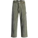 JACK & JONES - Broek - Kaki - Wide Leg - Lang