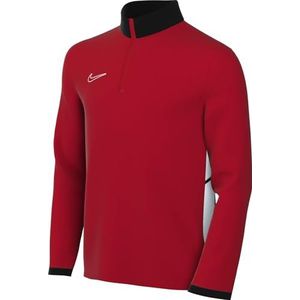 Nike - Academy 25 Trainingstrui - Rood Zwart Wit - 100% Polyester