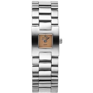 Shaon dames analoog kwarts horloge met roestvrij stalen armband 24-2004-68