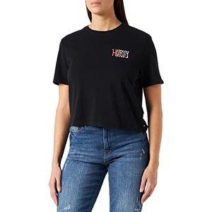 Hurley Dames W State of Mind Cropped Crew Tee Shirt