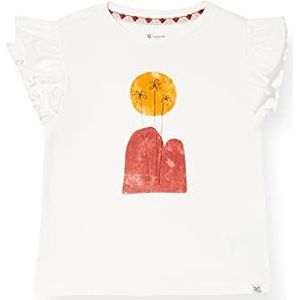 Noppies T-shirt voor meisjes van G Tee Ss Lotherton, Snow White - P098, 110 cm