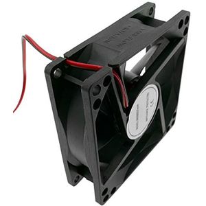 BeMatik - Chassisventilator 80x80x25 mm 12 VDC voor computerbehuizing
