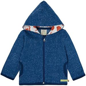 loud + proud Unisex kinderringel, GOTS gecertificeerd jack, ultramarine, 62/68