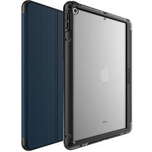 OtterBox Symmetry Folio-hoes voor iPad 10,2-Inch (7e gen 2019 / 8e gen 2020 / 9e gen 2021), schokbestendig, valbestendig, dunne beschermende folio-hoes, getest volgens militaire standaard, Blauw