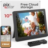 Pix-Star - Easy Digital Picture Frame - 10 Inch - WiFi - Bewegingssensor - IPS-Display