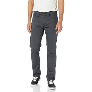 Levi's 511 Slim Jeans voor heren, Grijs - Zwart 3d - Stretch, 31W / 32L