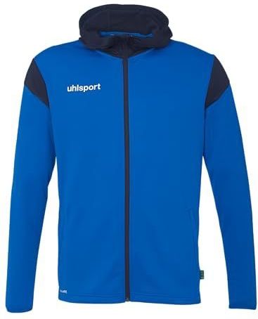 Uhlsport - Squad 27 - Jas Met Kap - Azuurblauw - Heren