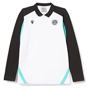 Macron Ufficiale Udinese Kinderpoloshirt met lange mouwen, uniseks
