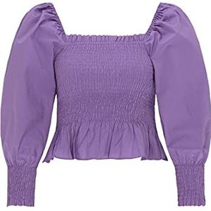 threezy Damesblouse, lila, M